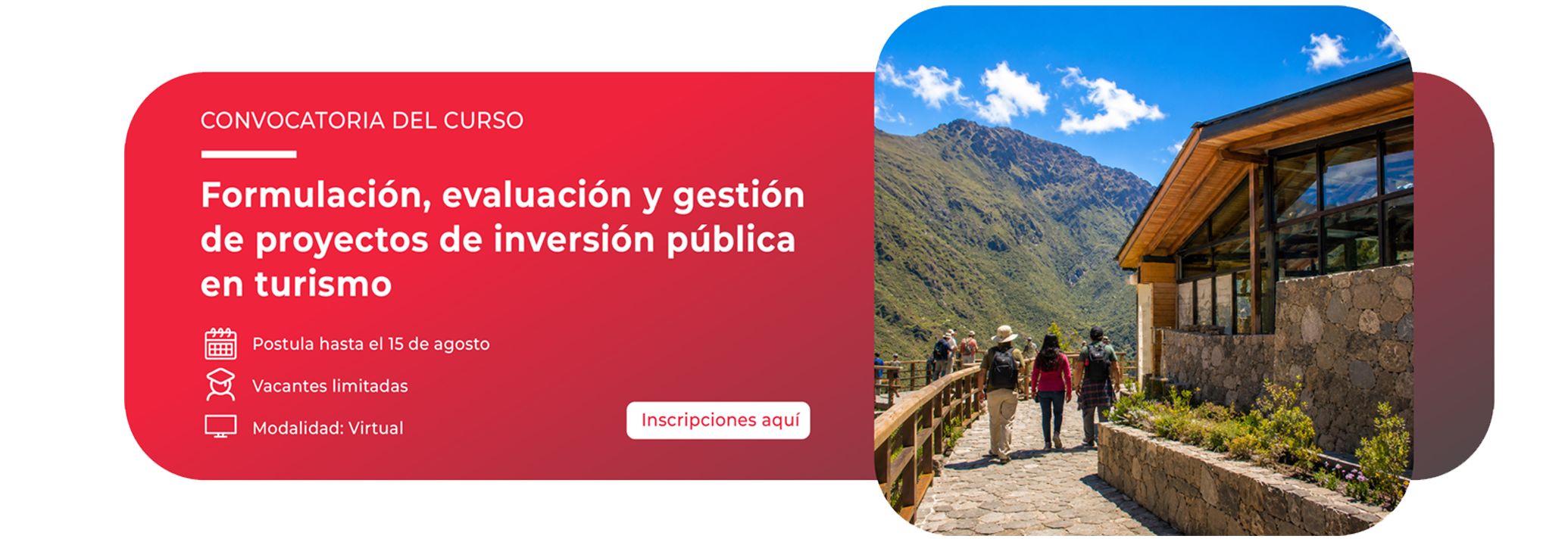 Formulación, Evaluación y Gestión de Proyectos de Inversión Pública en Turismo
