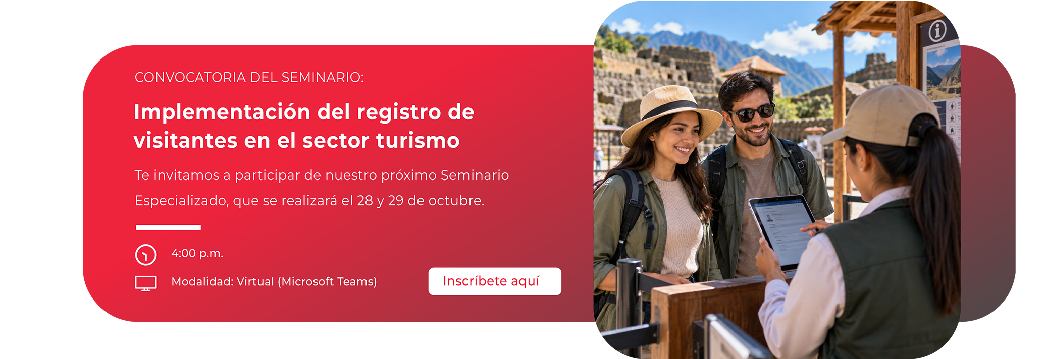 Seminario Especializado: Planificación del Turismo en Áreas Naturales Protegidas